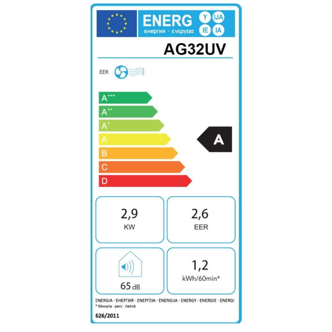 Climatiseur mobile AIRGREEN Ag-uv 3100 W – Image 2