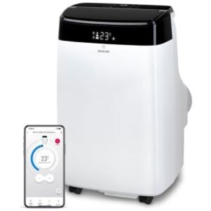 Climatiseur mobile SENCOR SAC MT9040C 9000 BTU Wi-Fi UV C 3 vitesses Blanc